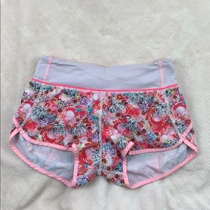 Lululemon Speed Shorts!